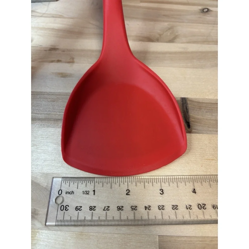 Red‎ Silicone Kitchen Utensils 3pcs KochBlume